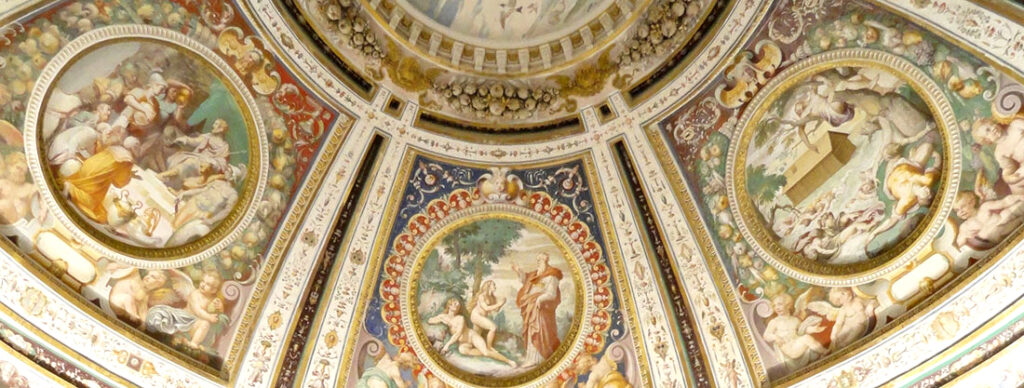 Palazzo Farnese di Caprarola. La Cappella. La volta.