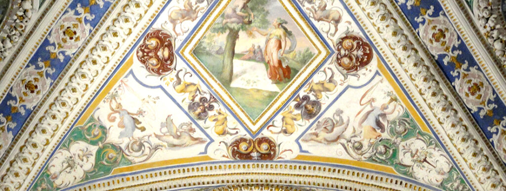 Palazzo Farnese di Caprarola. La Stanza dei lanifici.