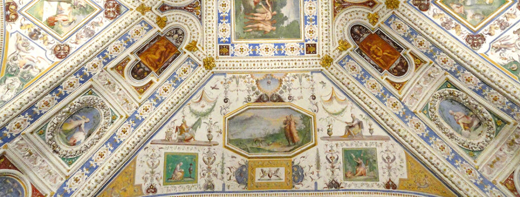 Palazzo Farnese di Caprarola. La Stanza dei lanifici.