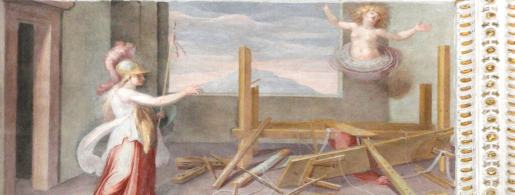 Palazzo Farnese di Caprarola. La Stanza dei Lanifici.