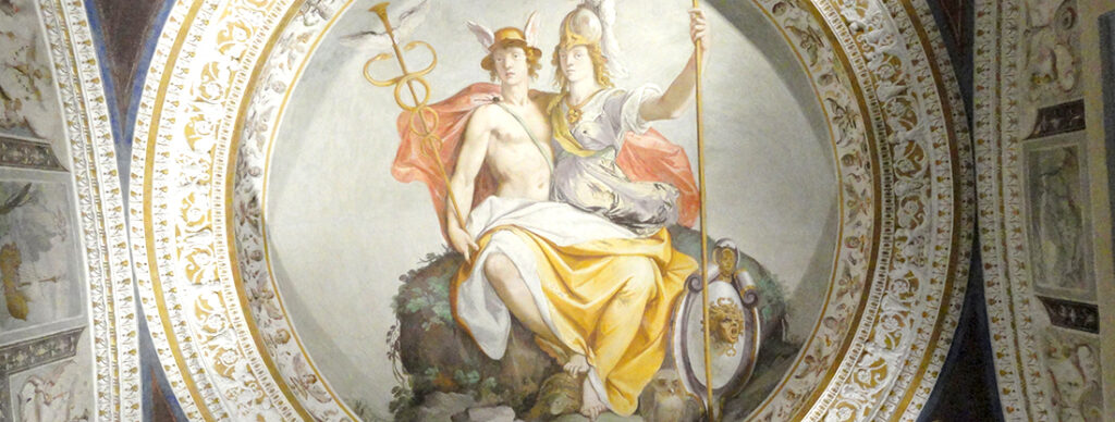 Palazzo Farnese di Caprarola. Il Gabinetto dell'Ermatena.