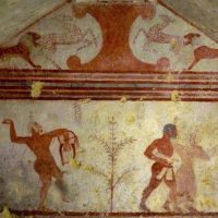 Necropoli di Tarquinia. La Tomba dei baccanti.