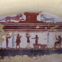 Necropoli di Tarquinia. La Tomba dei Giocolieri.