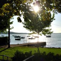 Bolsena. Il lago di Bolsena.
