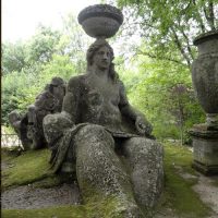 Bomarzo. Parco dei Mostri. Cerere.