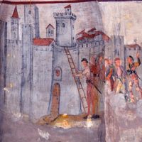 Vitorchiano affresco il borgo XVI secolo