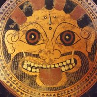 Tarquinia. Ceramica locale d'imitazione etrusca.
