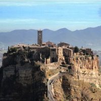 Civita di Bagnoregio. Vista dal Belvedere.