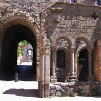 San Martino al Cimino. Parte dell'abbazia cistercense. 