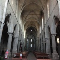 San Martino al Cimino. La Chiesa abbaziale. Interno.