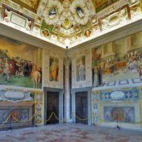 Il Palazzo di Villa Farnese a Caprarola. L'anticamera del Concilio di Trento.