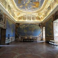 Il Palazzo di Villa Farnese a Caprarola. La Sala del Mappamondo.