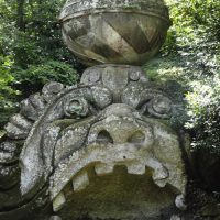 Il Bosco Sacro di Bomarzo. Proteo.