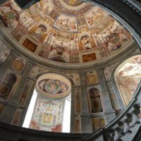 Il Palazzo di Villa Farnese. La Scala Regia.