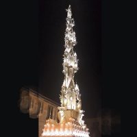 Viterbo. La Macchina di Santa Rosa da Viterbo.