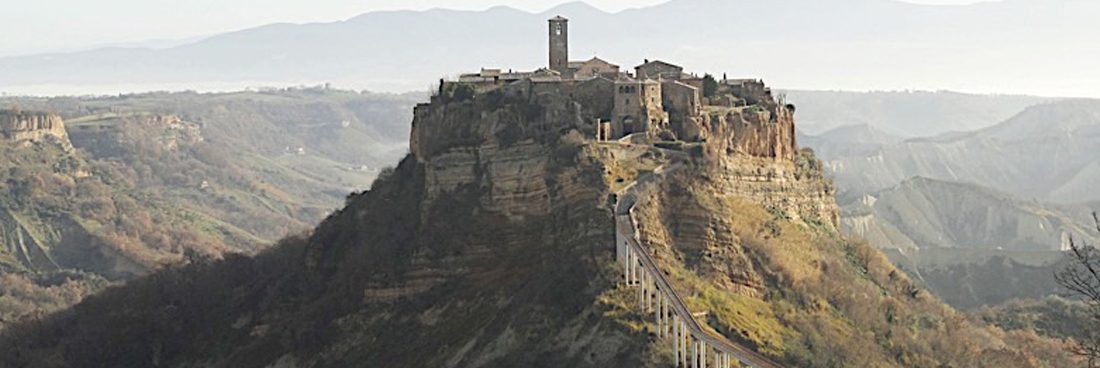 Civita di Bagnoregio – Da visitare in 1/2 giornata.