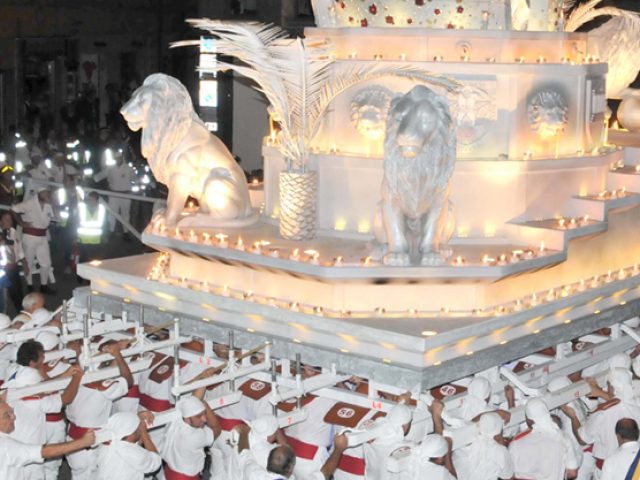 VITERBO – La macchina di Santa Rosa