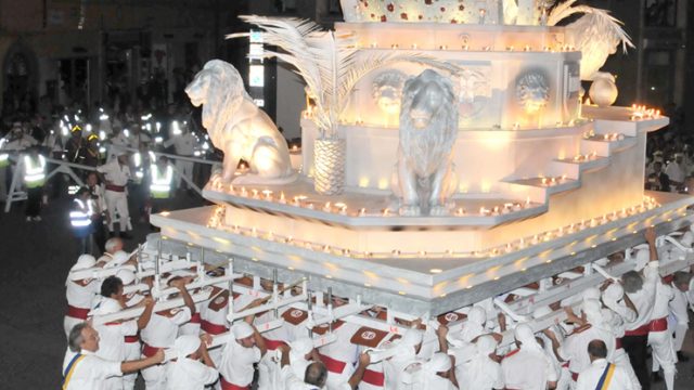 VITERBO – La macchina di Santa Rosa