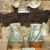 Orvieto. Pozzo della Cava, ceramiche