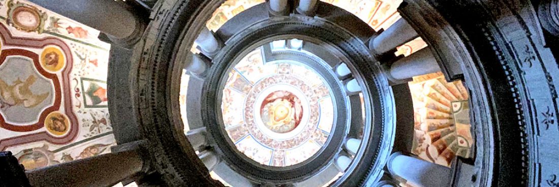 Palazzo Farnese di Caprarola. Gli interni. 2. La Scala Regia.