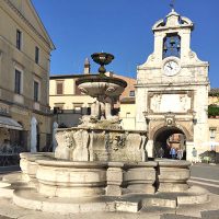 Sutri. Piazza del Comune.