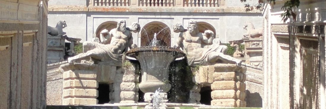 I GIARDINI ALTI di Palazzo Farnese a Caprarola