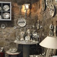 Viterbo Quartiere S. Pellegrino Ceramiche