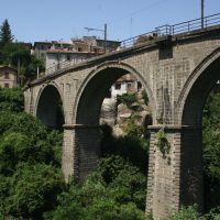 Bagnaia. Il Ponte della ferrovia.