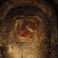 Sutri. Il Mitreo - La chiesa della Madonna del Parto.