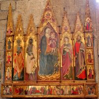 Viterbo. Chiesa di San Giovanni. Polittico del Balletta.