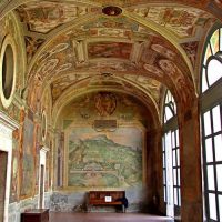 Bagnaia. Villa Lante. Palazzina Gambara.