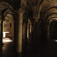 Sutri. La cripta ad oratorio della Cattedrale.
