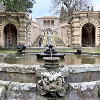 Caprarola. Palazzo Farnese. I Giardini alti.