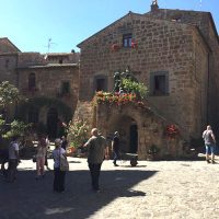 Civita di Bagnoregio. Il borgo. Dettaglio.