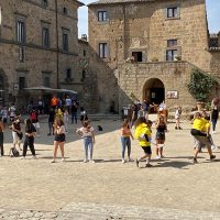 Civita di Bagnoregio. In gita scolastica.