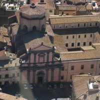 Viterbo dall'alto. 