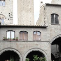 Viterbo. Quartiere medievale di San Pellegrino.